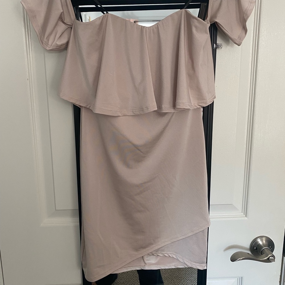 Rosey Soft pink mini dress